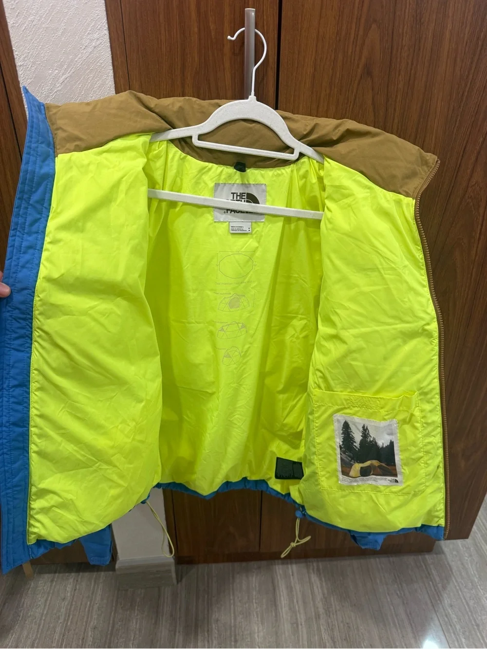 The North Face classic colorblock